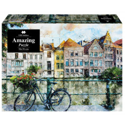 Amazing Puzzle - Cykel maleri