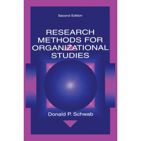 Research Methods for Organizational Studies