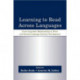 Learning to Read Across Languages: Cross-Linguistic Relationships in First- and Second-Language Literacy Development