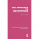 The Approach to Metaphysics