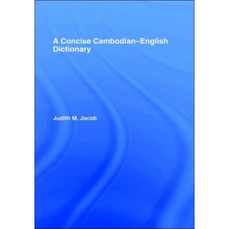 A Concise Cambodian-English Dictionary