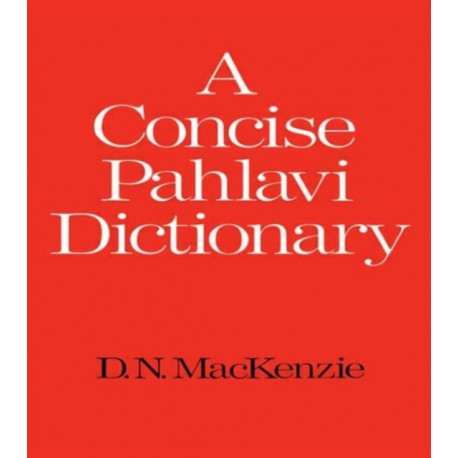 A Concise Pahlavi Dictionary