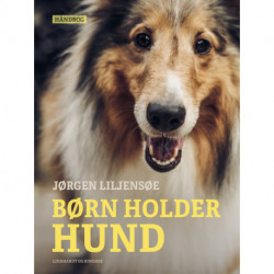 Børn holder hund