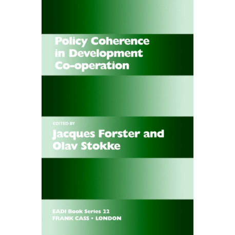 Policy Coherence in Development Co-operation