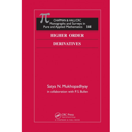 Higher Order Derivatives