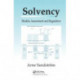 Solvency: Models, Assessment and Regulation