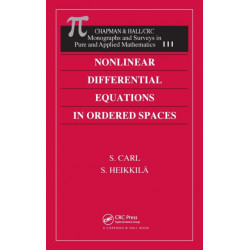 Nonlinear Differential Equations in Ordered Spaces