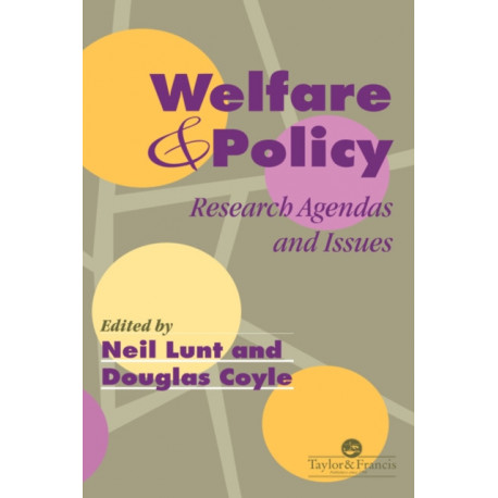 Welfare And Policy: Research Agendas and Issues