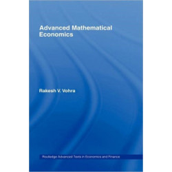 Advanced Mathematical Economics