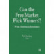 Can the Free Market Pick Winners?: What Determines Investment
