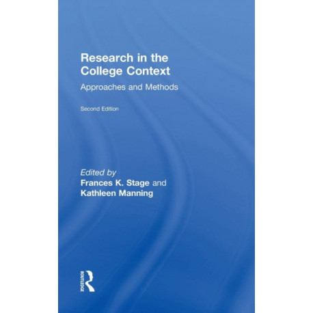 Research in the College Context: Approaches and Methods
