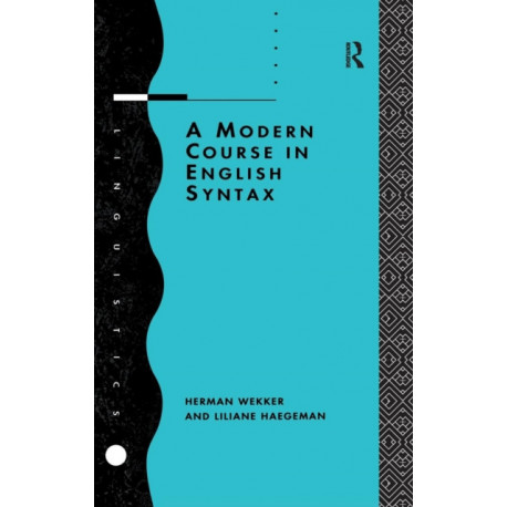 A Modern Course in English Syntax