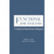 Functional Job Analysis: A Foundation for Human Resources Management
