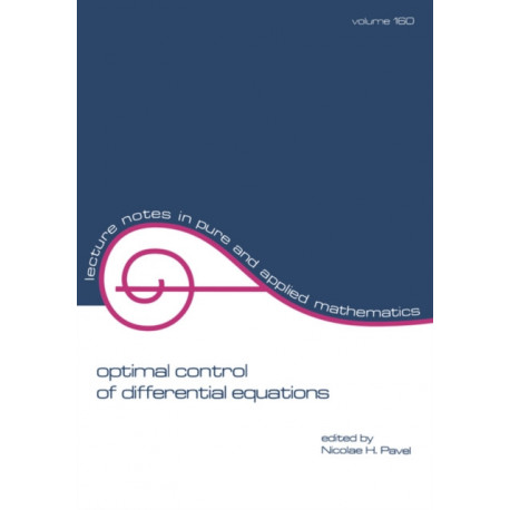 Optimal Control of Differential Equations: A Festschrift in Honor of Constantin Corduneanu
