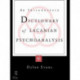 An Introductory Dictionary of Lacanian Psychoanalysis