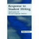 Response To Student Writing: Implications for Second Language Students