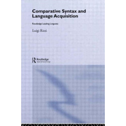 Comparative Syntax and Language Acquisition