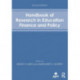 Handbook of Research in Education Finance and Policy