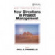 New Directions in Project Management