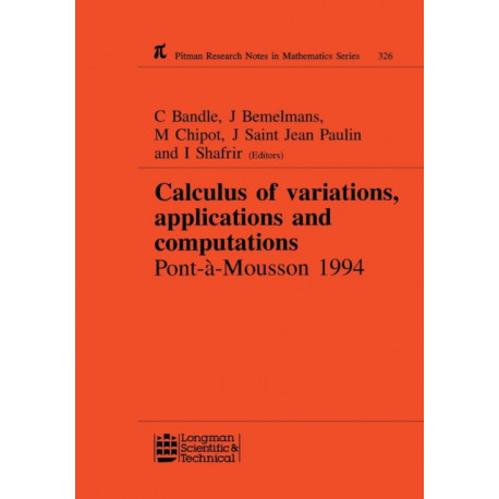 Calculus of Variations, Applications and Computations