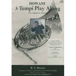 CONCERTO FOR HORN & ORCHESTRA KV 412514