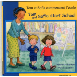 Tom and Sofia Start School in French and English