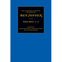 The Cambridge Edition of the Works of Ben Jonson 7 Volume Set