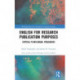 English for Research Publication Purposes: Critical Plurilingual Pedagogies