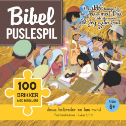 Jesus helbreder en lam mand: Bibelpuslespil