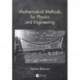 Mathematical Methods for Physics and Engineering