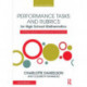 Performance Tasks and Rubrics for High School Mathematics: Meeting Rigorous Standards and Assessments