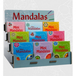 Fyldt Mini Mandalas Display