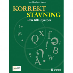 Korrekt stavning. Den lille hjælper: den lille hjælper