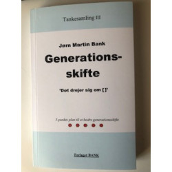 Generationsskifte: 'Det drejer sig om []'