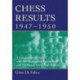 Chess Results, 1947-1950: A Comprehensive Record with 980 Tournament Crosstables and 155 Match Scores, with Sources