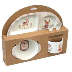 Wood Friends 100% melamin spisesæt