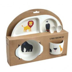 Safari  100% melamin spisesæt