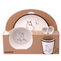 Mumi 5 dele Spisesæt: 100% Melamin