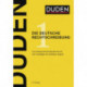 Duden (1) - Die deutsche Rechtschreibung