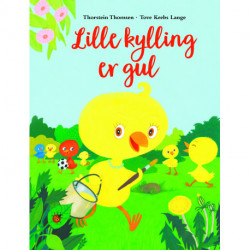 Lille kylling er gul