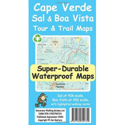 Cape Verde Sal and Boa Vista Tour and Trail Maps