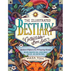 The Illustrated Bestiary Collectible Box Set: Guidance and Rituals from 36 Inspiring Animals- Includes Hardcover Book, Deluxe Oracle Card Set, and Carrying Pouch