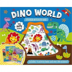 Dino World Sticker Activity Case