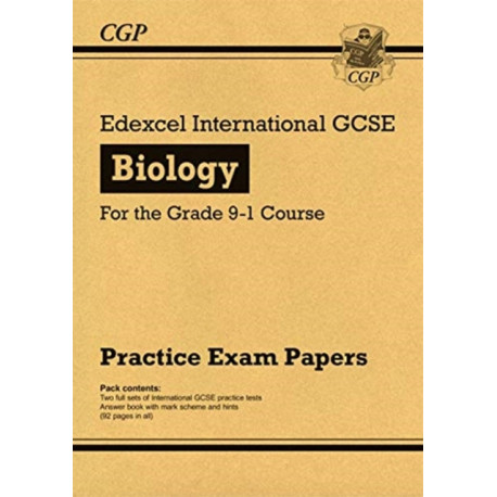 Edexcel International GCSE Biology Practice Papers