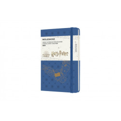Moleskine Ltd. Ed. Harry Potter 2022 12-Month Weekly Pocket Hardcover Notebook: Antwerp Blue: Antwerp Blue