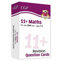 11+ CEM Revision Question Cards: Maths - Ages 9-10