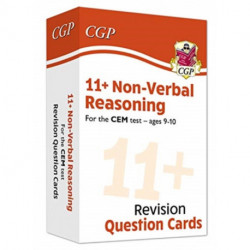 11+ CEM Revision Question Cards: Non-Verbal Reasoning - Ages 9-10