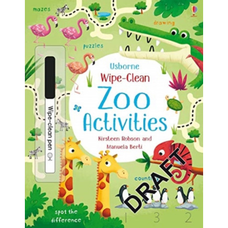 Wipe-Clean Zoo Activities