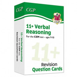 11+ CEM Revision Question Cards: Verbal Reasoning - Ages 9-10