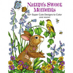 Nature's Sweet Moments: 50+ Super Cute Designs to Color